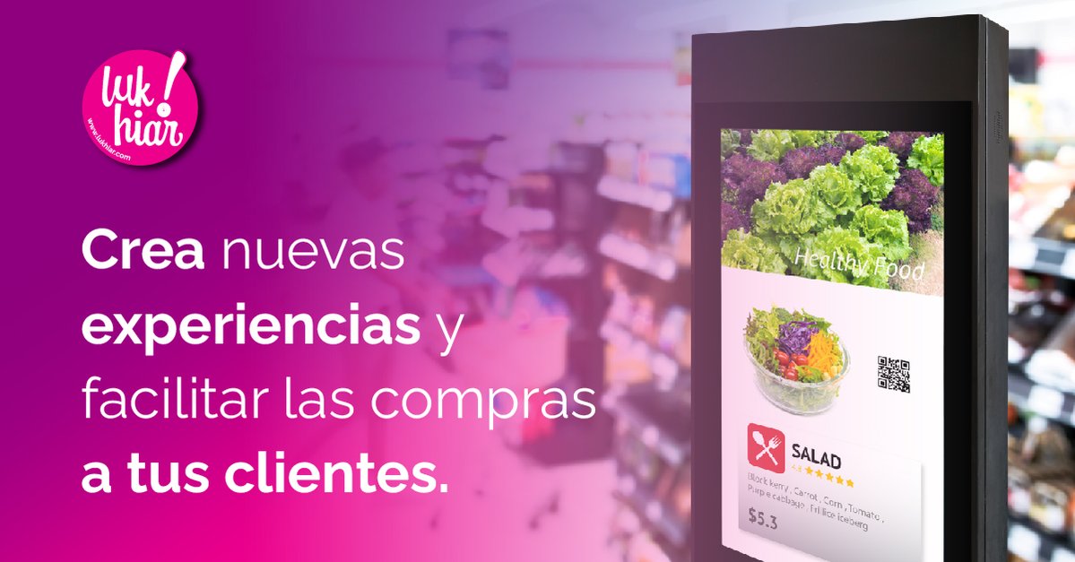 El #digitalsignage en #retail, una herramienta para interactuar con tus clientes e impulsar tus ventas 👌.  Para descubrir nuestras soluciones para el sector y conocer los detalles de nuestros casos de éxito, ¡entra en nuestra web! 🔗👉 bit.ly/3PIWusz