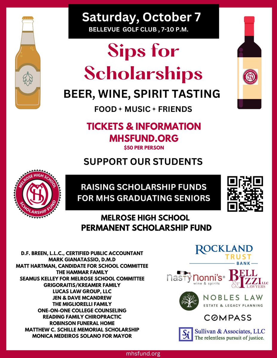 Don't miss out on seeing the incredible High Fly Trio perform at the opening of our Sips for Scholarships Beer, Wine and Spirits  Beverage Tasting this Saturday, 10/7 at  Bellevue Golf Club! Grab your tickets now mhsfund.org/sips-for-schol… 
 #LiveMusic #BellevueEvents