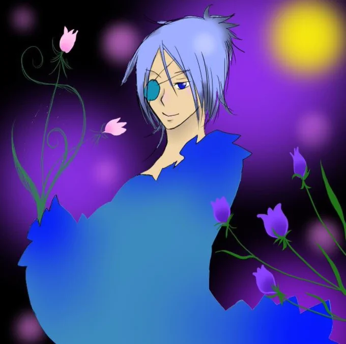 #これがこうなる選手権みんなデルーさんの過去絵みて元気だしてよ 