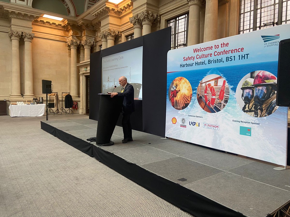Day 2 of our Safety Culture Conference #SafetyCC23 in #Bristol.

Barry Kirwan <a href="/SAFEMODEproject/">SAFEMODE</a> presented his Safety Learning Cycle. 

The cycle starts with data capture of incidents. Then data is analysed, safety lessons are drawn, and risk assessors use these to improve systems.