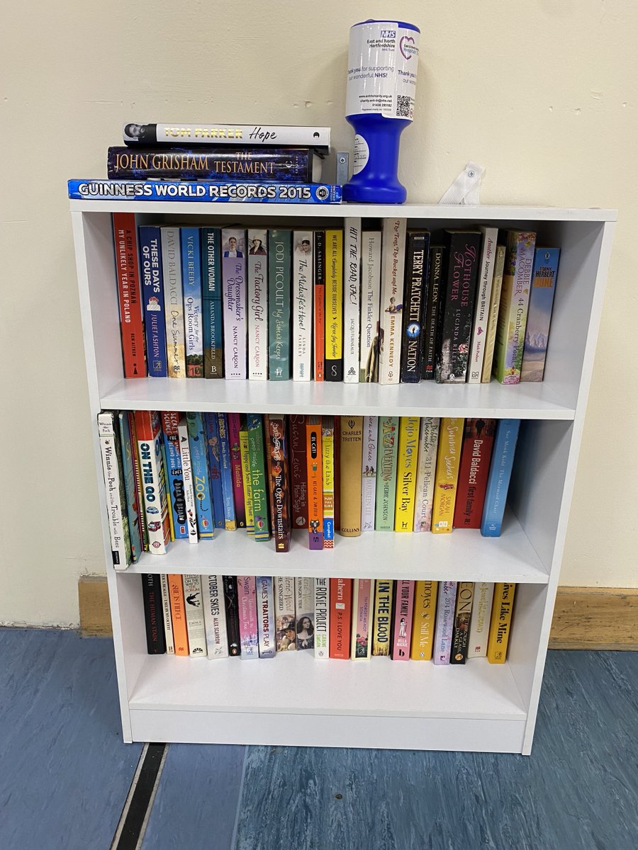 East and North Hertfordshire Teaching NHS Trust (@enherts) on Twitter photo ‘Lister’s Little Library’ is now available at Lister for staff, patients and visitors 📚
The library is located along the main corridor at Lister Hospital, opposite Costa Coffee, and was set up by <a href="/ENHHCharity/">East and North Hertfordshire Hospitals' Charity</a> 💙
All are welcome to visit and help themselves to books! ‘Lister’s Little Library’ is now available at Lister for staff, patients and visitors 📚
The library is located along the main corridor at Lister Hospital, opposite Costa Coffee, and was set up by <a href="/ENHHCharity/">East and North Hertfordshire Hospitals' Charity</a> 💙
All are welcome to visit and help themselves to books!