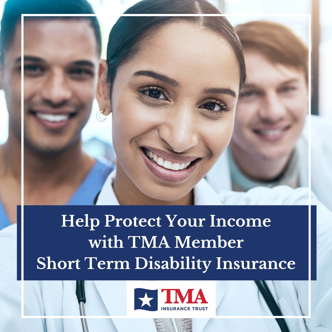 BexarCountyMed's tweet image. Help protect your hard-earned income easily and affordably. The TMA Member Short Term Disability Insurance plan guarantees acceptance for members under age 55 for up to $1,500/week. Same rates for men and women, fast benefits. #shorttermdisability #texmed
tmait.org/blog/help-prot…