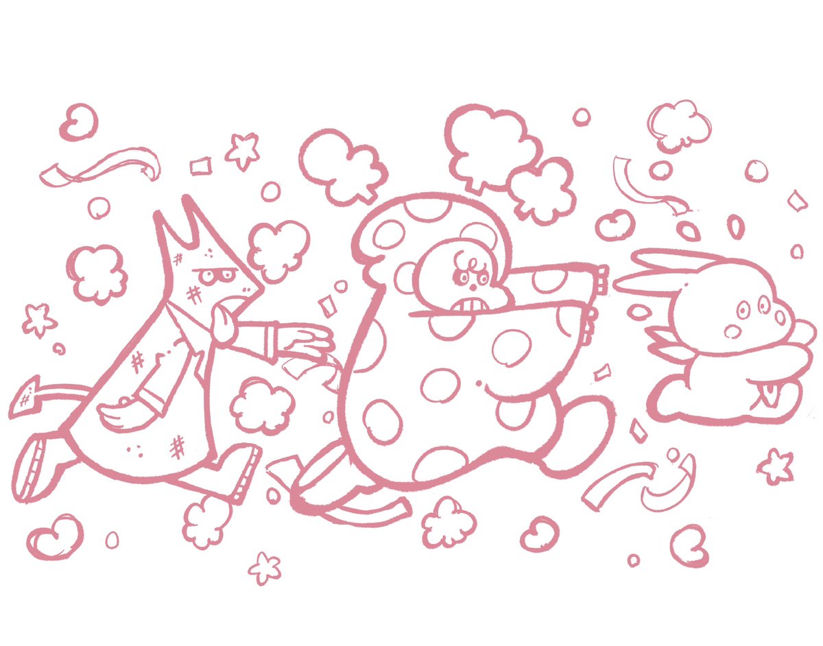 どんなに些細な事でも大袈裟に描いていきたい☆♡