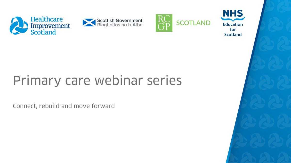 The Primary Care Resilience Webinar recording is available NOW! Access the recording, slides and a summary of our last webinar which focused on multi-disciplinary team working in primary care below. ➡️ ihub.scot/pcresilienceih… #PCImprove