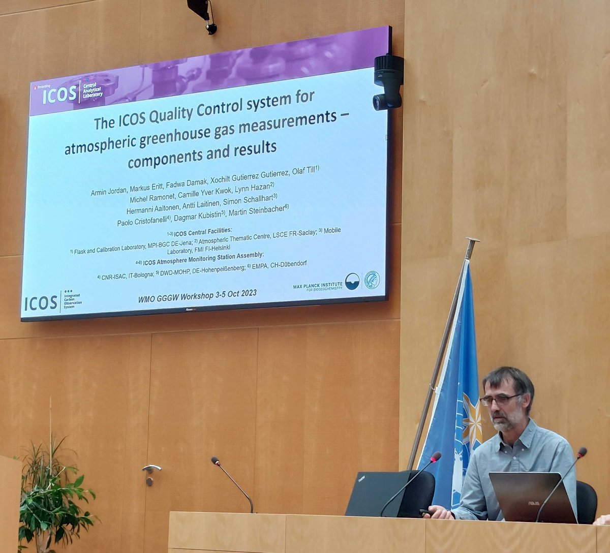 ICOS RI (@icos_ri) on Twitter photo Day 2 of the <a href="/WMO/">World Meteorological Organization</a>-led workshop on "Observations within the Global Greenhouse Gas Watch"!
Some insights from today's ICOS presentations by Nicola Arriga, Armin Jordan (photo) and Alex Vermeulen in the thread below.
⤵️ Day 2 of the <a href="/WMO/">World Meteorological Organization</a>-led workshop on "Observations within the Global Greenhouse Gas Watch"!
Some insights from today's ICOS presentations by Nicola Arriga, Armin Jordan (photo) and Alex Vermeulen in the thread below.
⤵️