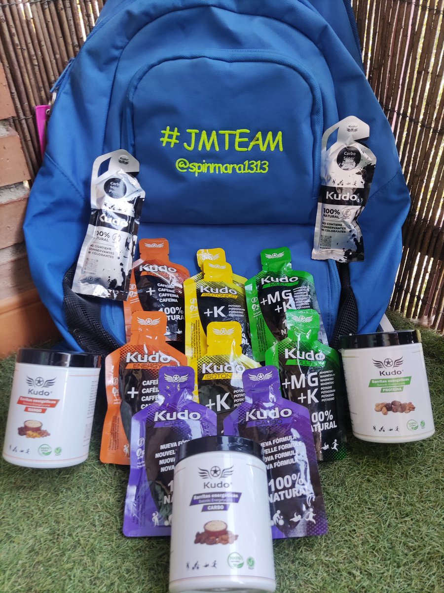 Nueva colaboración!!! <a href="/kudoenergy/">Pablo Russo Piovani</a> 
Geles y barritas naturales!! 
Agua de coco,sal del Himalaya, dátiles,miel, cafeína
COD javiermarcos10 y descuentos especiales para grupos y equipos! Más información x MD
