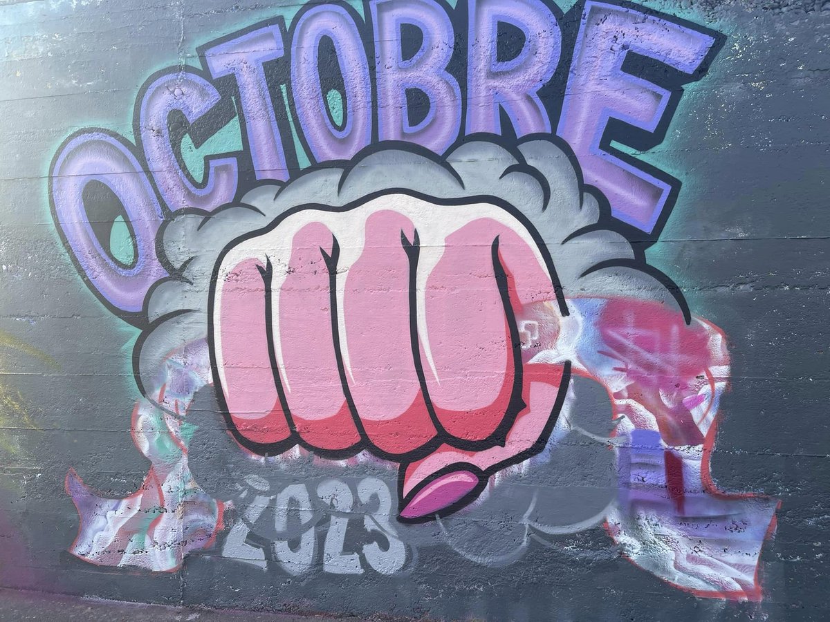 villecolmar's tweet photo. La ville de #colmar propose le mur situé rue Billing, comme mur d’expression libre à la pratique du #StreetArt . Initié par l'artiste De De LaPlume, onze artistes se sont prêtés à l’exercice, et nous font découvrir leur univers dans le cadre d' #OctobreRose https://t.co/MzrRBnMDyu