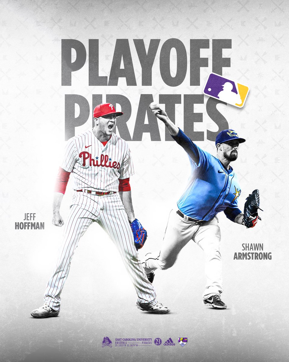 ECU Baseball (@ecubaseball) on Twitter photo Nothing better than watching some former Pirates in the <a href="/MLB/">MLB</a> Postseason⚾️😎
<a href="/hoff_23/">Jeff Hoffman</a> x <a href="/SArmstrong90/">shawn armstrong</a>
#PiratesInThePros 🏴☠️ Nothing better than watching some former Pirates in the <a href="/MLB/">MLB</a> Postseason⚾️😎
<a href="/hoff_23/">Jeff Hoffman</a> x <a href="/SArmstrong90/">shawn armstrong</a>
#PiratesInThePros 🏴☠️