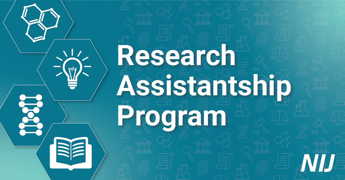 The application period for @OJPNIJ's Research Assistantship Program is officially open! Doctoral students — you have until December 19 to work with your schools to submit an application: nij.ojp.gov/funding/nijs-r… #AcademicTwitter