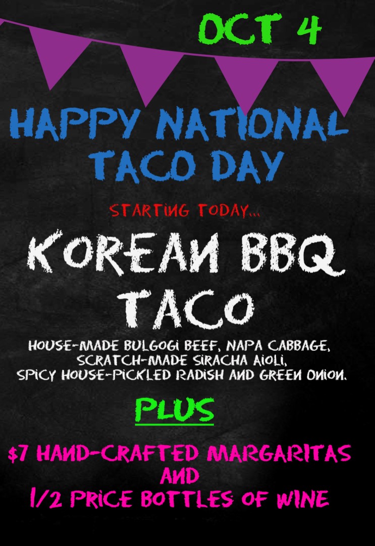 FireItUpTacos's tweet photo. #HappyNationalTacoDay Let's Fire It Up! Tacos and Margaritas. Come celebrate with us today! https://t.co/mkKiUz4vyM https://t.co/Jn71i05qHu