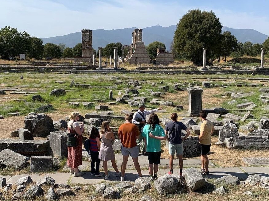 Harding_Abroad's tweet photo. HUG’s recent trip to Northern Greece took them to Mount Olympus, Thessaloniki, Philippi, Delphi, Vergina and more! #huintl
@HardingU https://t.co/s4Il3ryNCr