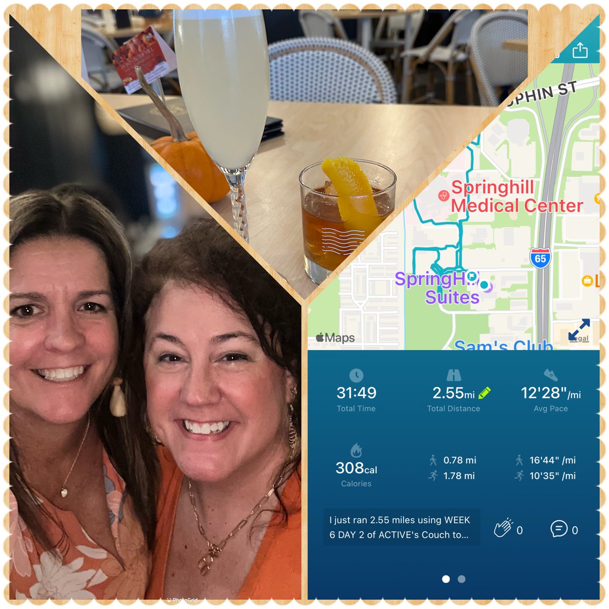 pnabbie's tweet photo. A little socializing and exercising all mixed in with Week 6, Day 2!

@dawes_laura #fitleaders
#BecauseOfTheDEN #c25k https://t.co/zObV6eG9VN