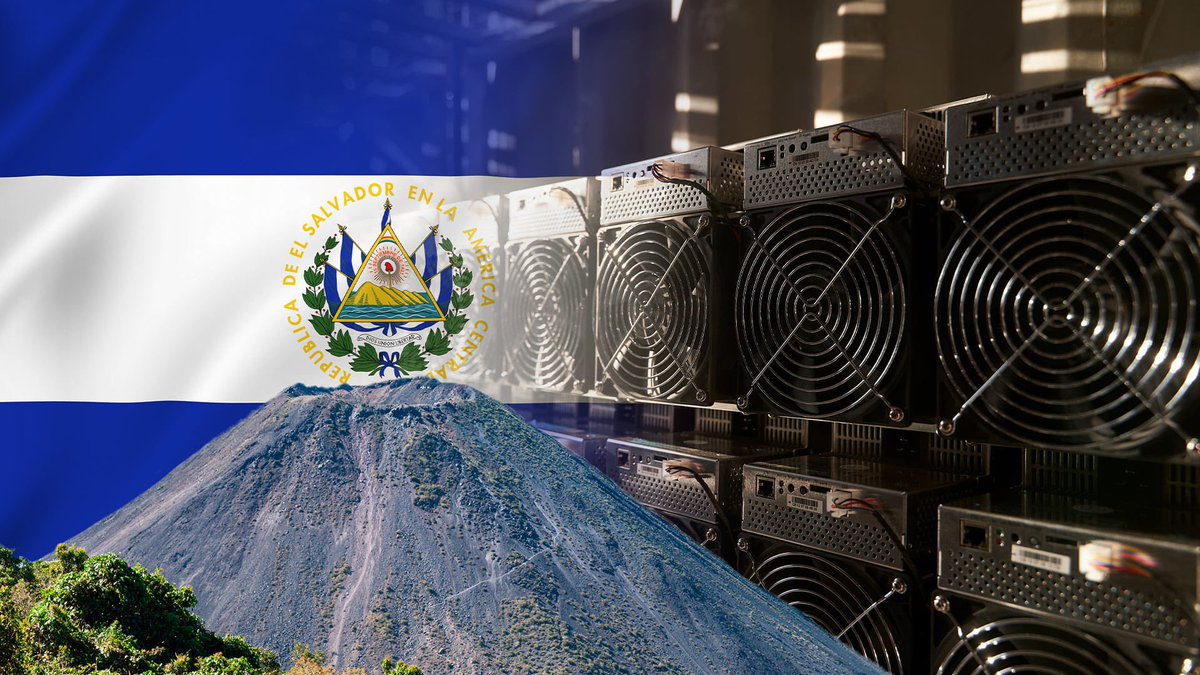 CryptoRN__'s tweet photo. #ElSalvador officially launched its first local #Bitcoin mining pool as the Volcano Energy project begins mining blocks through Lava Pool in partnership with Luxor Technology. https://t.co/E0EcaZV1RF