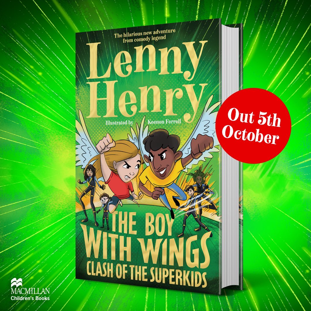 Wooohooo!!! Just one day to go until my new book 'The Boy With Wings: Clash of the Superkids' is out - I can't wait for you all to read it! buff.ly/3ROdEYP