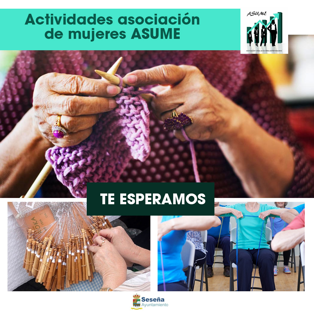 Compartimos las nuevas actividades propuestas para el comienzo de curso desde nuestra asociación de mujeres Asume: +info bit.ly/46j0t6o