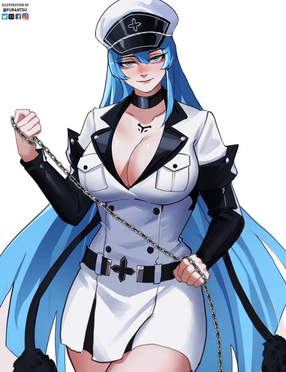 Franzailian5's tweet image. drawing esdeath as warm up before doing my commission.
#AkamegaKill