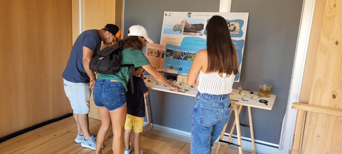 On Saturday, the program targeted families with children. Many activities were going on: storytelling, exhibitions, Magic&amp;Science, Songs from the Ocean, Science&amp;Arts... #EuropeanResearchersNight #BlueNightsEU #bluenightstorreira <a href="/UnivAveiro/">Universidade Aveiro</a>  <a href="/CoBI_UA/">COBI - Coleção Biológica de Apoio à Investigação</a>  <a href="/OMAVEIRO/">OMA</a>
