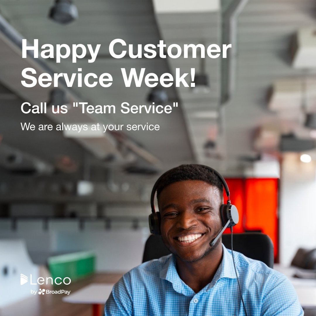 There’s no us without you
Happy customer success week from all of us at Lenco💙

#customerserviceweek #lencozm #csweek #zambia