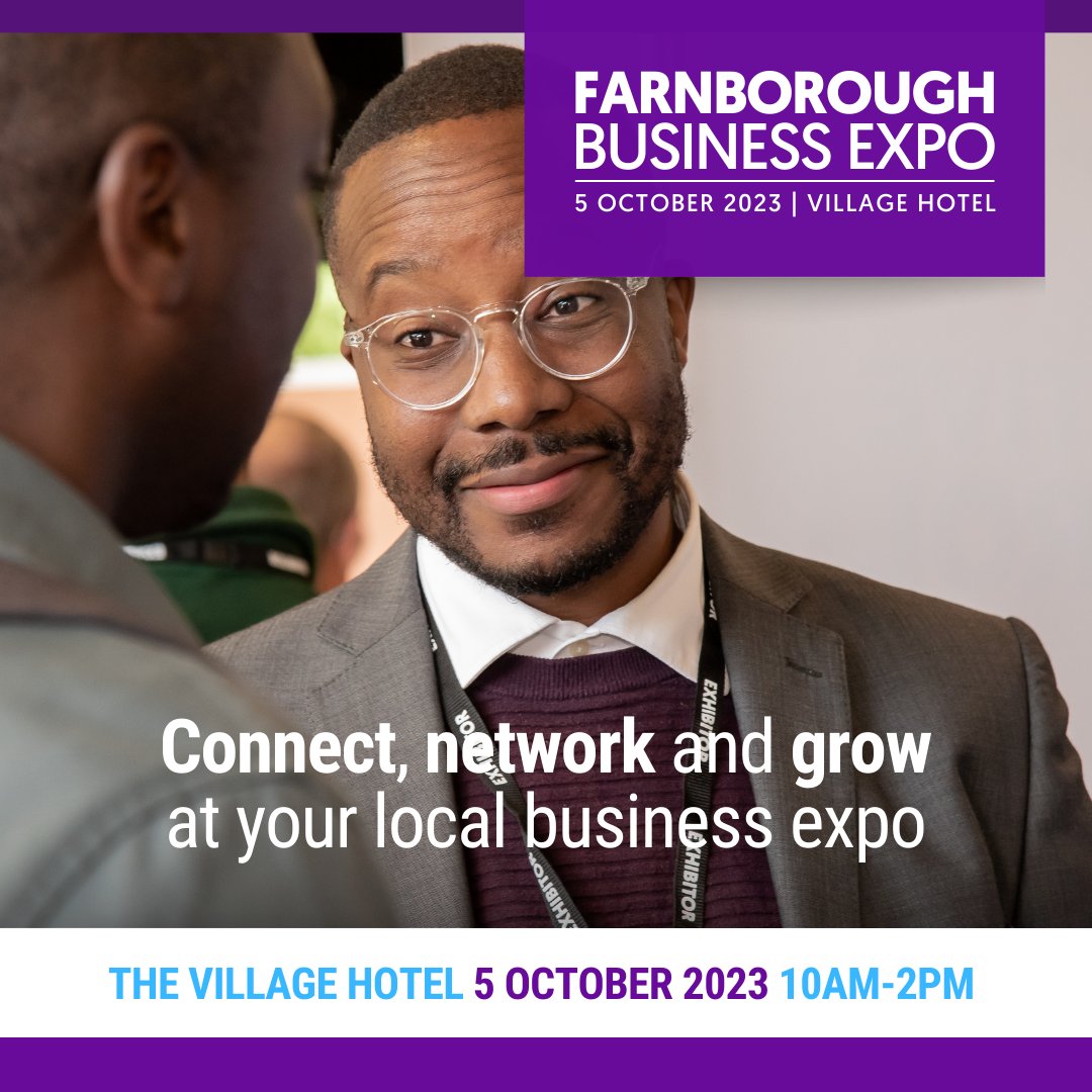 FarnboroughExpo's tweet photo. Find local business suppliers and save money at Farnborough Business Expo with our booked exhibitors and expo-only special offers and discounts: https://t.co/DPFnNIizdM  #FarnboroughNetworking #KeepItLocal #Bizitalk https://t.co/5uiTWzM8TX