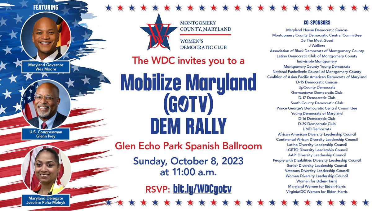 Montgomery County, MD Women's Democratic Club tweet media