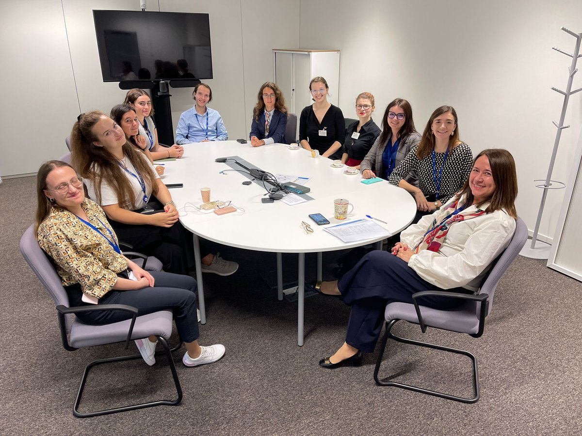 CalaveraRuiz's tweet image. Great to meet the new cohort of trainees in our Directorate-General, enthusiastic to learn and contribute to our 🇪🇺 public mission. A warm welcome to all!