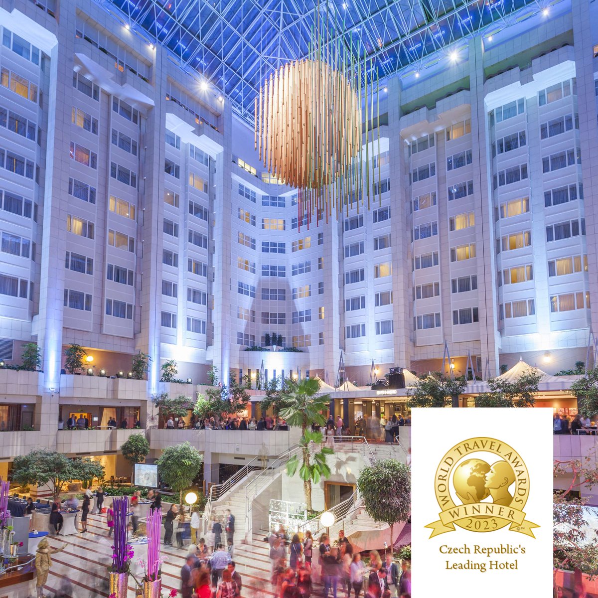 We are proud to share that #HiltonPrague has been recognized as the Czech Republic's Leading Hotel 2023 by the renowned #WorldTravelAwards! 🏆Huge thank you to all, who voted for our hotel! 🫶 #hotelaward #worldtravelawards2023 #hiltonhotels #wearehilton #czechleadinghotel