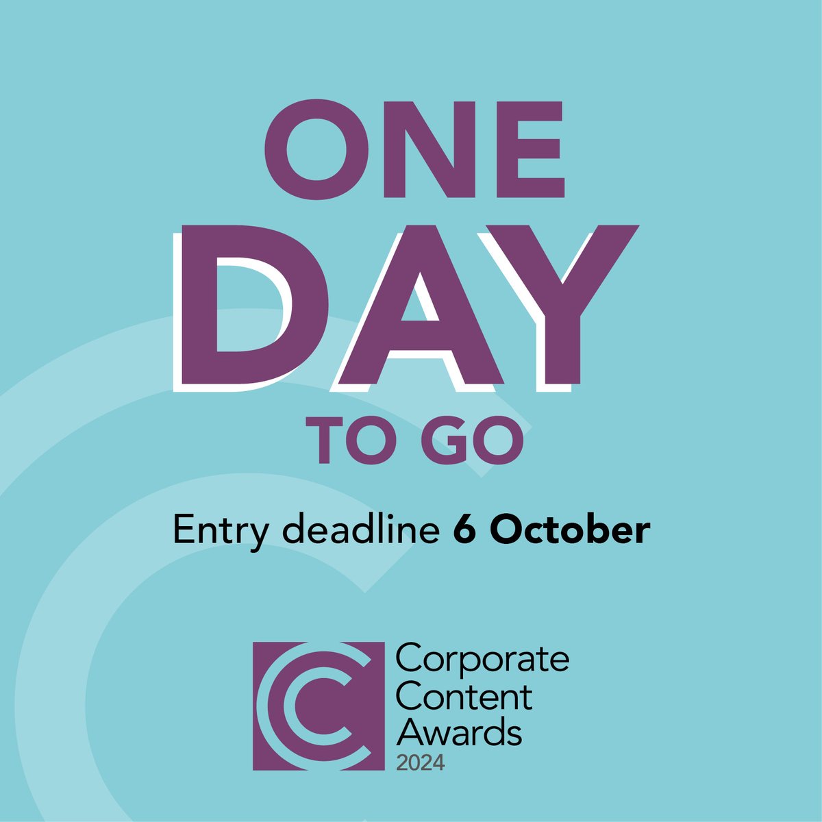 ⏰ The clock is ticking... Just one day left until the Corporate Content Awards entry deadline! Make sure you get your entries in on time! Can’t make the deadline? Contact Aaron at aaron.alderton@communicatemagazine.co.uk with any enquiries.
Enter now➡️ bit.ly/46Cq1Lk