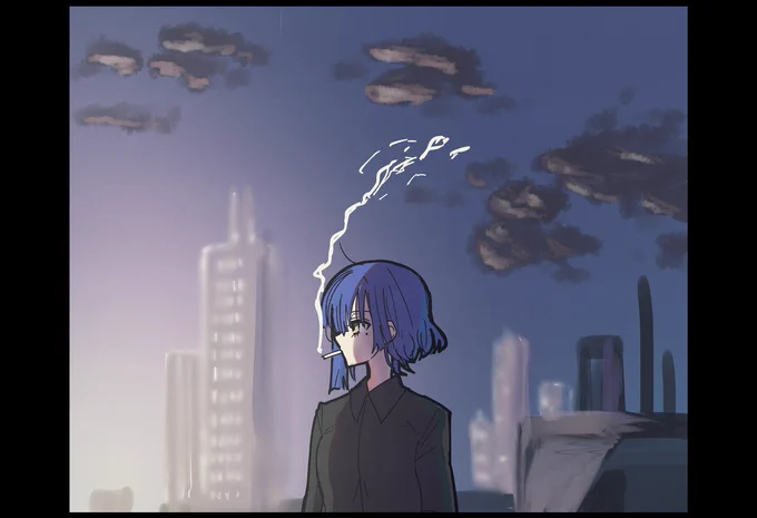 煙草の匂いが 私の髪にすがる 