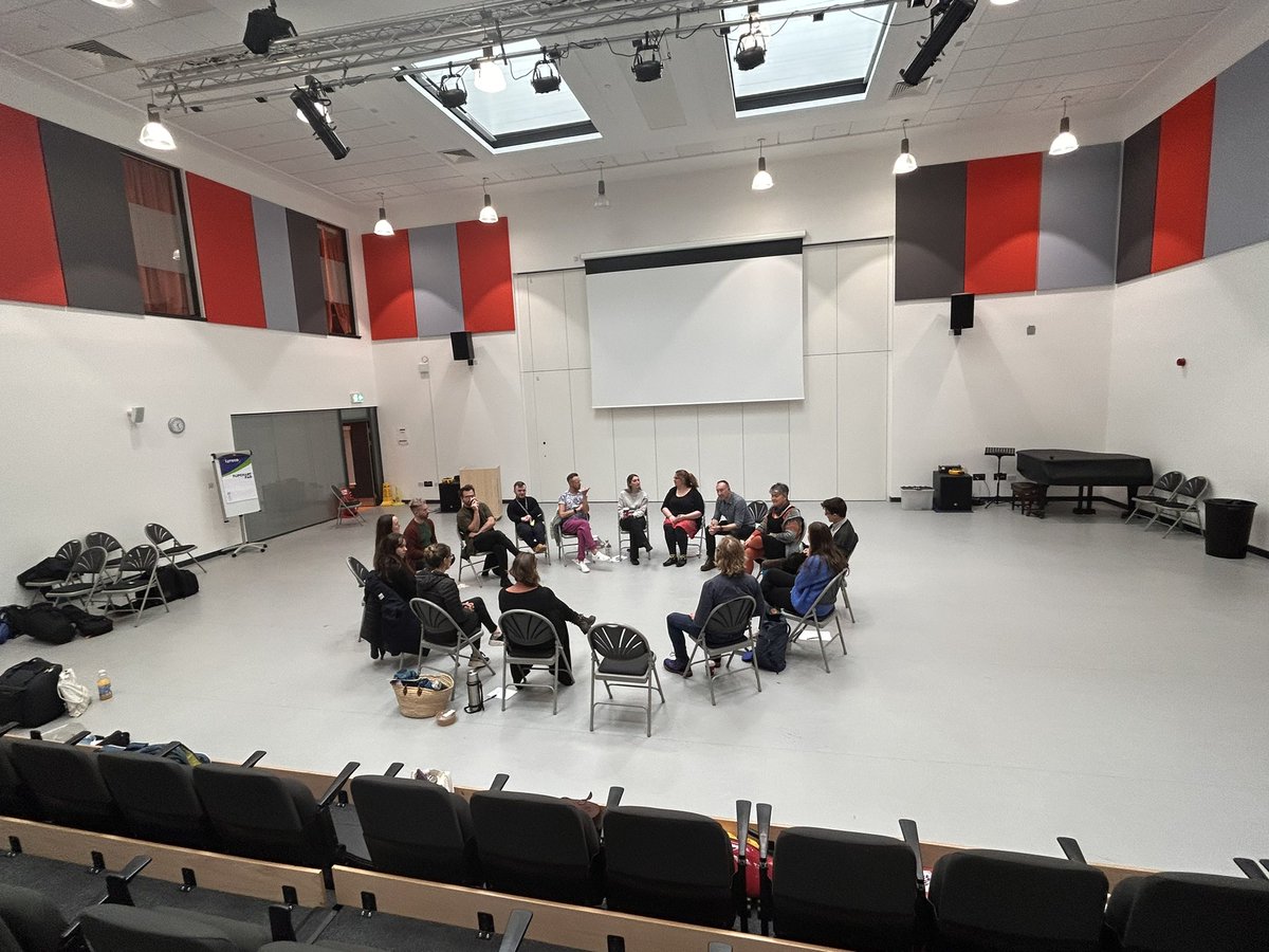 DGCYMI's tweet photo. YMI tutors have been training and sharing good practise today at The Bridge before the next project begins! 🎶🎹🎷🪗🪕🎸 @DGCEducation @CreativeScots #ymusicmatters https://t.co/bWqf7E5ps9