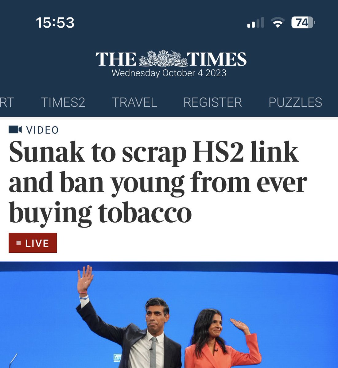 joel_hames's tweet photo. Not gonna lie, gutted that my kids are never gonna be able to nip down to London on the old HS2 and buy 20 B&amp;H. https://t.co/DXiQ7RWOh4