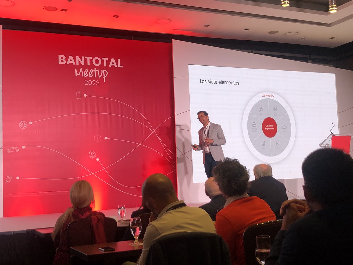 Virginiatabarez's tweet photo. Antonino de los Campos deja una visión del camino de las interacciones bancarias y financieras. Aporta un modelo que interpreta la actualidad.
Siempre en su forma particular de relatar de modo muy didáctico.
#bantotal #bantotalmeetup #BTM2023 https://t.co/HPPOHKJLKg