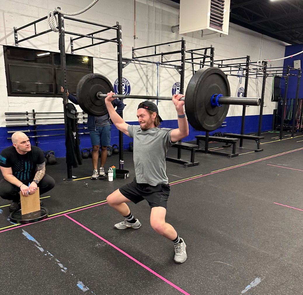 CF_Exclamation's tweet photo. Work Out Wednesday!

Hustle. Grind. Execute. Grit. Success.

 #Wednesday #WorkingOut #Fitness #Sport #Gym #GymWeights #OverheadPress #CFE #CrossFit #Fit #Work #Exercise https://t.co/DWGVBnCJh4