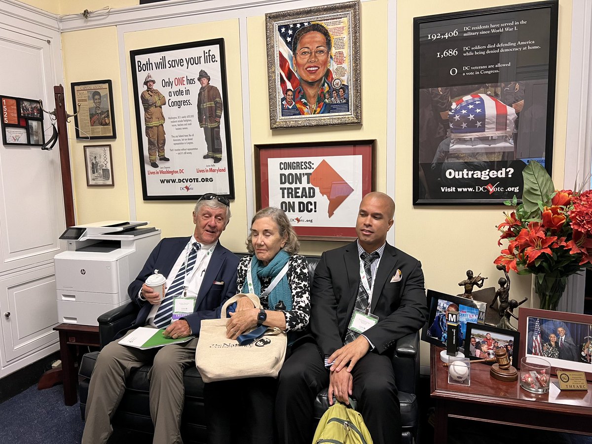 We loved chatting with the office of  <a href="/EleanorNorton/">Eleanor #DCStatehood Holmes Norton</a> about investing in wildlife conservation in Washington, D.C. and across our nation. Thank you for supporting #RAWA so we can protect our at-risk and endangered wildlife. #RecoverWildlife #VoicesForNature