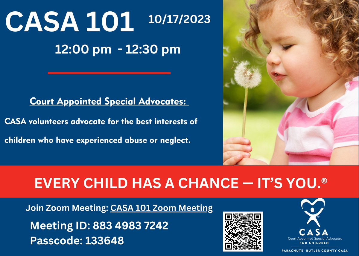 PARACHUTE: Butler County CASA tweet media