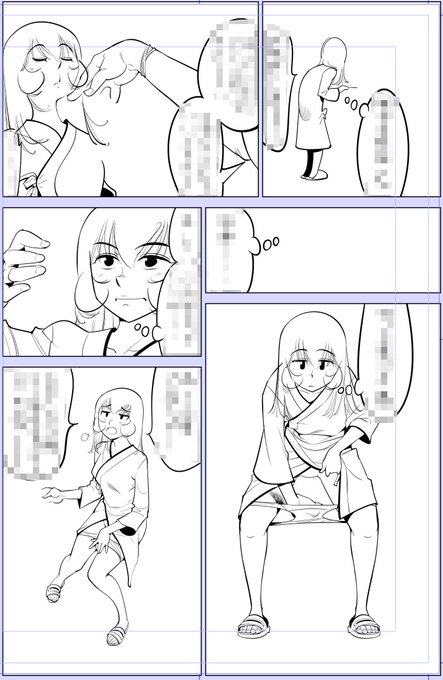 腹が減って腹が減って、まさに食欲の〜🍁

今日描いた絵 1874個目 
●ヤバい!! ハダカで電車に乗っちゃった～ほとんどモロ出しボディペインティング～ 
https://t.co/0BGGK8hZVj 