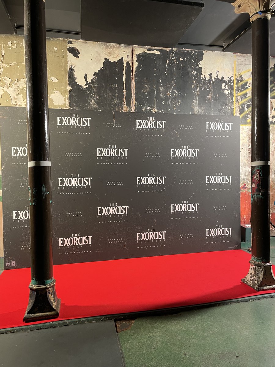 multiple_agency's tweet photo. Our supernatural senses were tingling last night as our social team attended the pre-screening event for The Exorcist: Believer!  It has been exceptional fun working with @universaluk on the social campaign for this release. Watch #TheExorcistBeliever In UK Cinemas on 6th October https://t.co/1sno1QTKaV