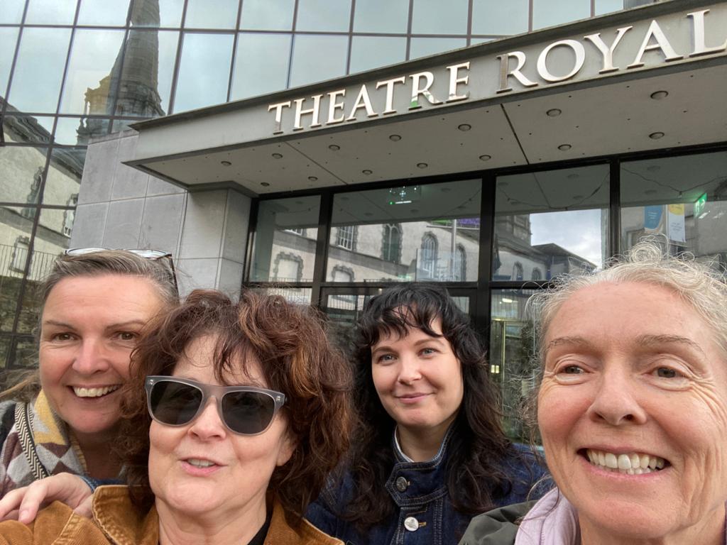 Fishamble's tweet photo. Look at these excited faces! Ahead of its World Premiere at #DTF23, In Two Minds will open in Waterford tomorrow.
5-6th October at @theatreroyalw.
Get your tickets here: https://t.co/LQYLXBqwV1!
#INTWOMINDS https://t.co/HqJN1hqZmN