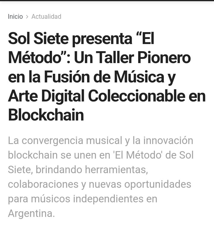 GM! ✨️
Después de mucho trabajo hoy estoy feliz de anunciarles que salí en prensa hace algunas semanas y si alguien quiere leer la nota puede hacer click aca👇criptotendencias.com/actualidad/sol…

[ fue un arduo trabajo pero se pudo] 🤭