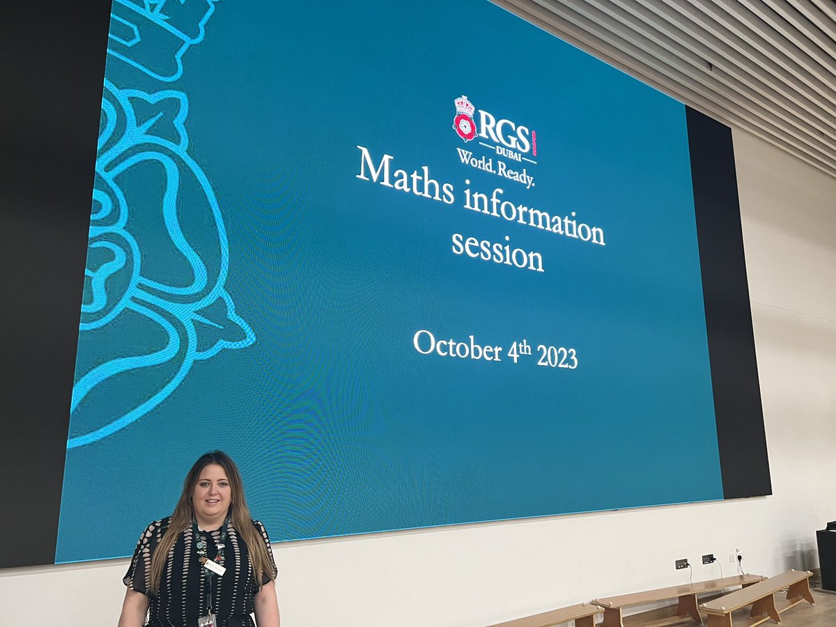 Parent information session today with over 200 parents signed up. Nerves aplenty but really positive with how it went! Always great when parents want to know more about how we teach and how they can support at home. #rgsgd #cognitaway #rgsdxb