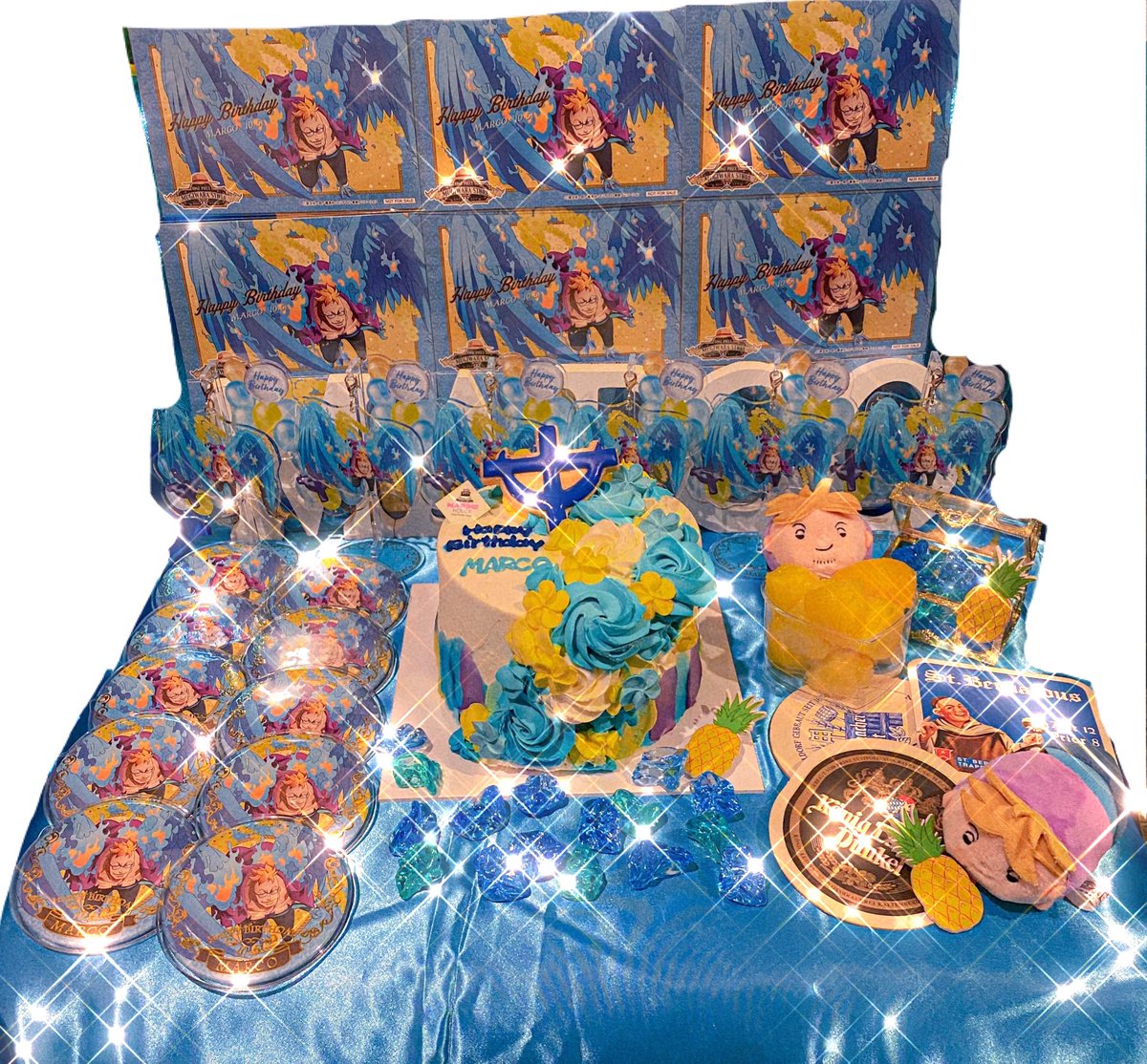 .・*・.・*・.・*・.・*・.

       𝙷𝚊𝚙𝚙𝚢 𝙱𝚒𝚛𝚝𝚑𝚍𝚊𝚢

               𝙼𝚊𝚛𝚌𝚘🍍

.・*・.・*・.・*・.・*・.

#マルコ生誕祭2023
#マルコ生誕祭
#マルコ誕生祭2023