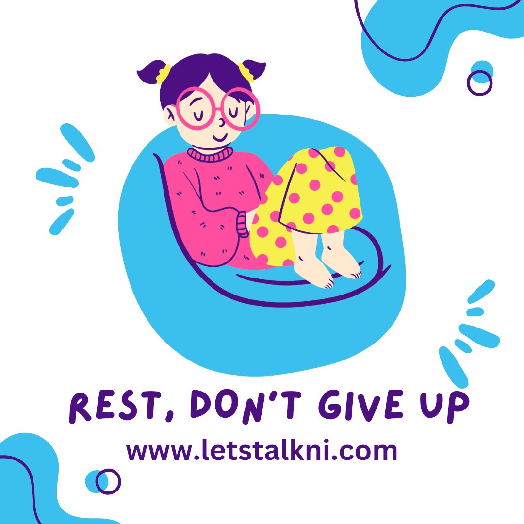 We can't sustain our best selves without taking the time to rest.

Rest is essential for our physical &amp; mental health. It allows our bodies to heal &amp; repair themselves, &amp; it gives our minds a chance to recharge

 #selfcare #mentalhealth #physicalhealth #wellbeing #letstalkni