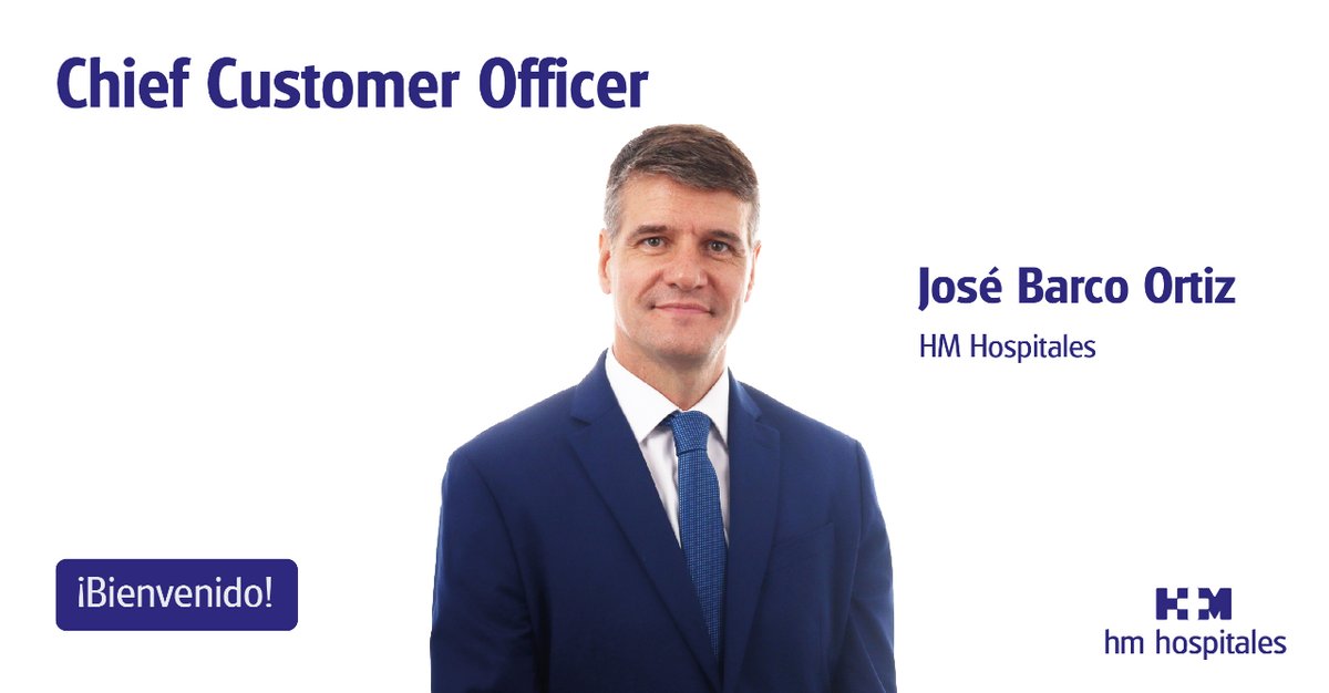 🤝Damos la bienvenida a José Barco Ortiz, nuestro Chief Customer Officer que llega con la máxima ilusión de generar un nuevo modelo que responda a las necesidades asistenciales de los pacientes del Grupo 🔗INFO👉 bit.ly/3Q2n7dx
#Sanidad #Dirección