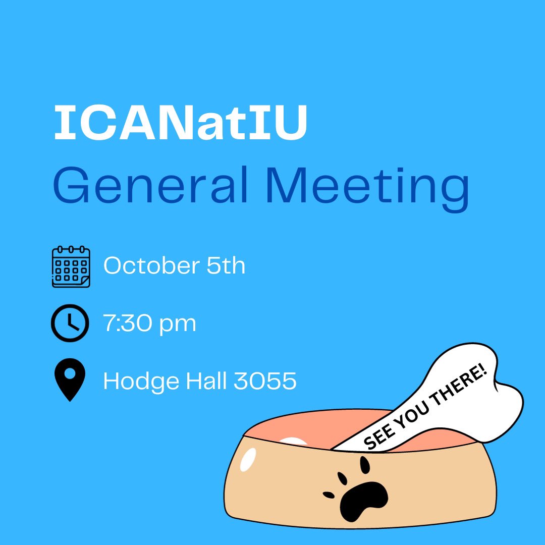 Join us tomorrow at our next general meeting!! 🐾