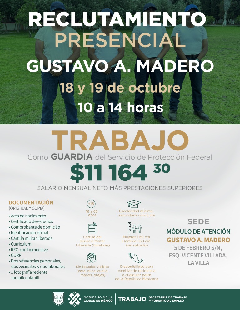 Luis_diazdeleon's tweet photo. ✅ ¿Te interesa formar parte del equipo del @spf_sspc?
Te invitamos a los #Reclutamientos se llevarán a cabo en diferentes alcaldías. 👮🏽‍♀️👮🏽‍♂️
Revisa los requisitos y documentos que debes presentar.
👉🏽 Registro: https://t.co/2c1iNeSM6L
#TrabajoEnLaCiudad #TrabajoParaTi #TrabajoParaTodos
@GobCDMX @martibatres @TrabajoCDMX @SneCdmx @empleogob_mx @LuisWertman @rosaicela_ @SSPCMexico