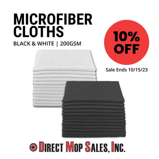 Limited Time Offer: 10% Off Select 200GSM Microfiber Cloths! Grab Yours Now!

Offer ends 10/15/23. Free shipping on orders over $100. Visit directmopsales.com for full program details.