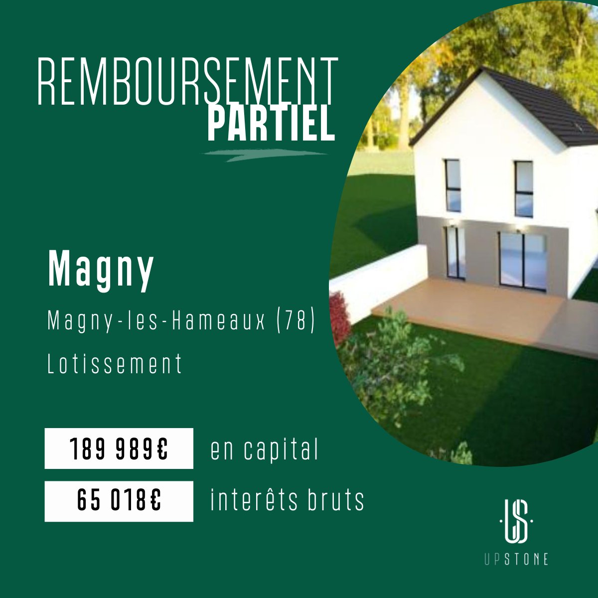 [ ACTUALITÉ REMBOURSEMENT ]

Bravo aux 275 investisseurs qui ont reçus leur quatrième remboursement sur le projet Magny ! 🚀

#crowdfunding #immobilier #remboursement #investissement