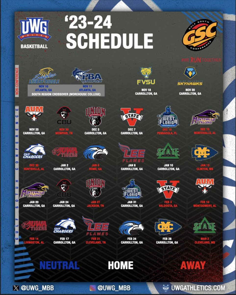 Mark your calendars! It’s almost go time‼️⏳

📰 : uwgathletics.com/news/2023/10/4…

#WeRunTogether