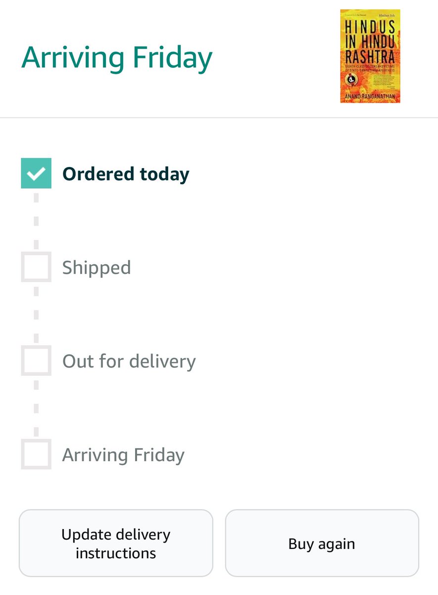 OnlyMukul's tweet photo. Read a few random pages posted by various individuals..couldn’t resist and placed the order..now waiting to get my hands on it @ARanganathan72 https://t.co/TesPtq67vh