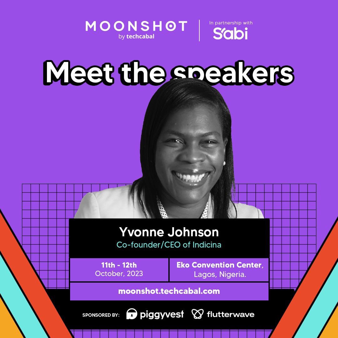 Join our CEO Yvonne for the Moonshot by <a href="/TechCabal/">TechCabal</a> Conference happening next week Thursday, 12th of October, 2023 at the Eko Convention Centre.

She will be speaking on the topic: Building the Future of Credit in Africa.