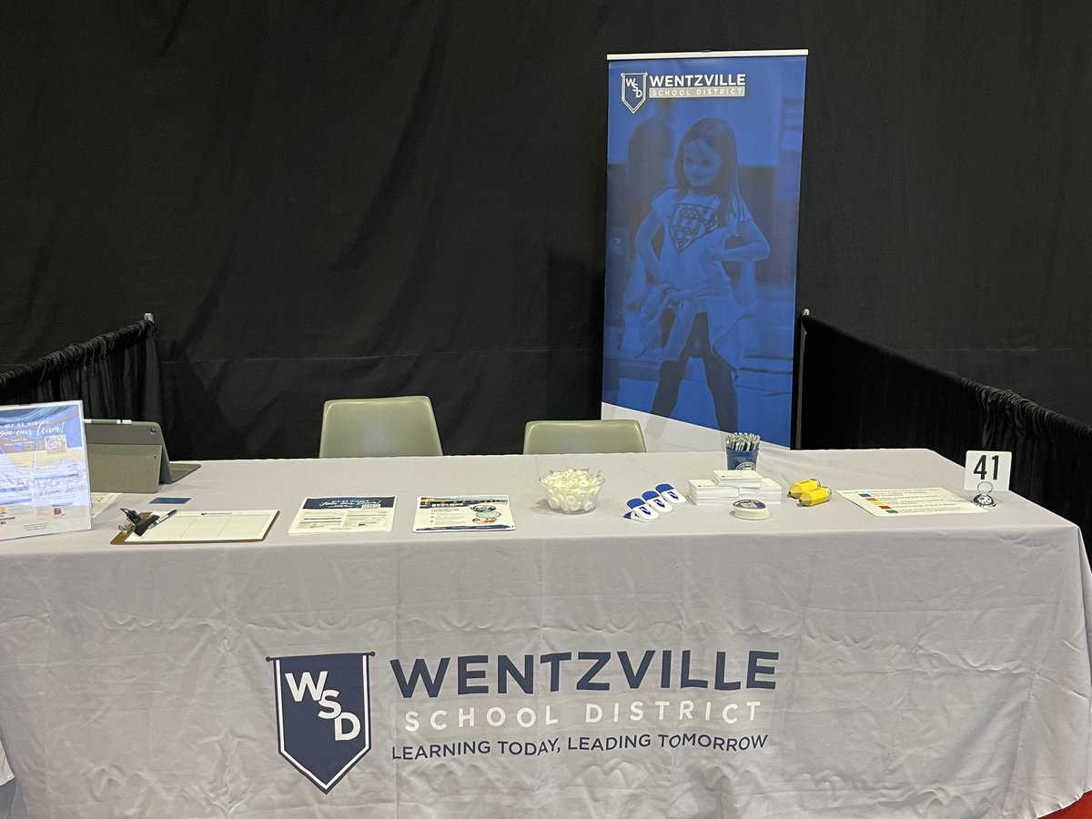 Wentzville Human Resources Department (@wsdhrdept) on Twitter photo Always a fun day when traveling to the <a href="/SEMissouriState/">Southeast Missouri State University</a> Career Fair. If you’re looking for a career in education make sure to stop by table 41. #WeAreWentzville Always a fun day when traveling to the <a href="/SEMissouriState/">Southeast Missouri State University</a> Career Fair. If you’re looking for a career in education make sure to stop by table 41. #WeAreWentzville